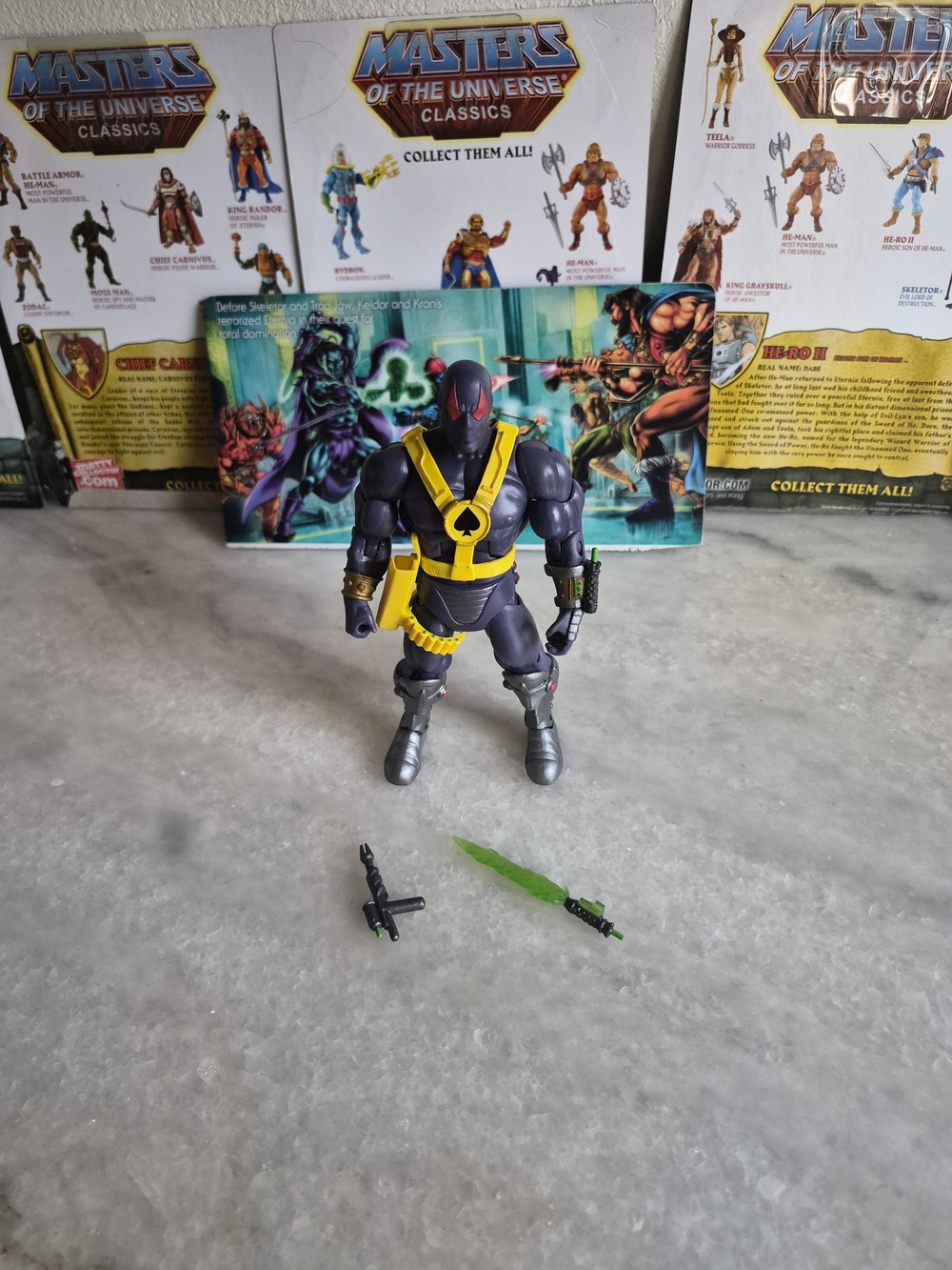 Mattel MOTU Classics THE MIGHTY SPECTOR 100% COMPLETE PRE-OWNED
